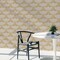 Tempaper Feather Flock by Genevieve Gorder Peel and Stick Wallpaper Golden Hour Yellow